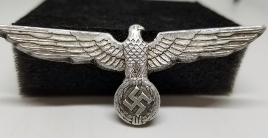 2. DÜNYA SAVAŞI DÖNEMİ NADİR TİPTE NAZİ SUBAY ŞAPKA KOKARTI