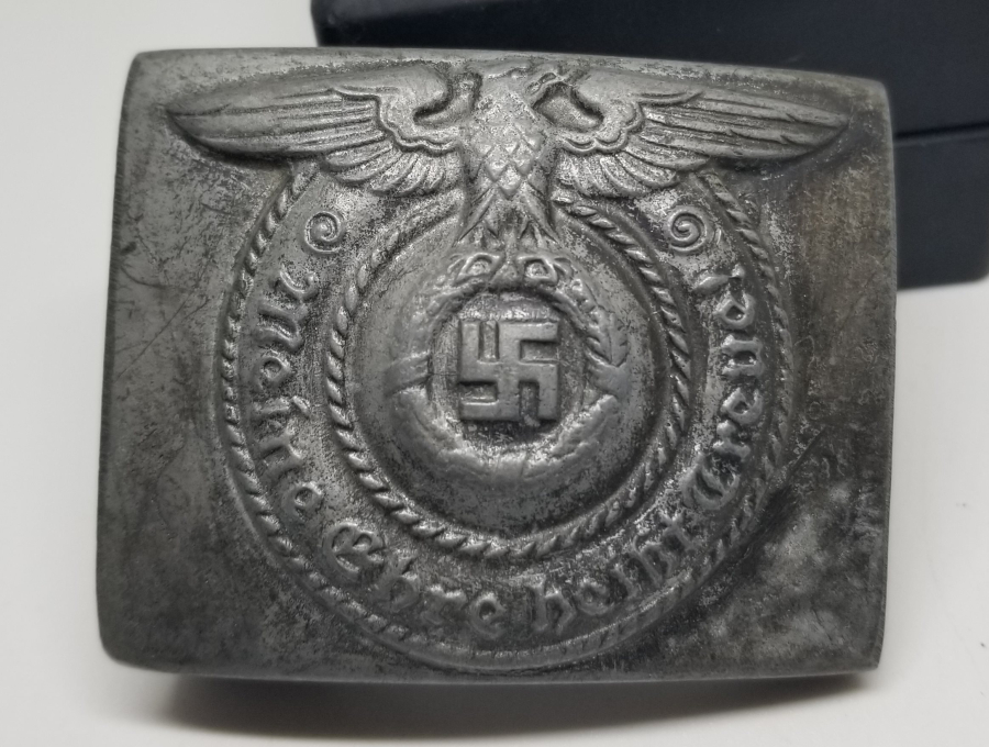 2. DÜNYA SAVAŞI DÖNEMİ NADİR NAZİ SUBAY KEMER TOKASI