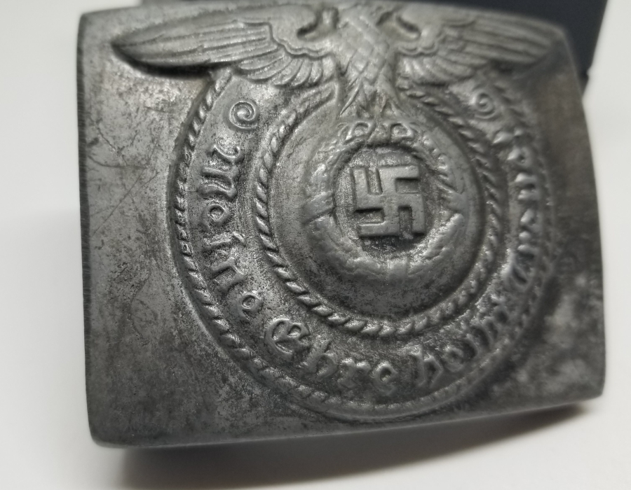 2. DÜNYA SAVAŞI DÖNEMİ NADİR NAZİ SUBAY KEMER TOKASI