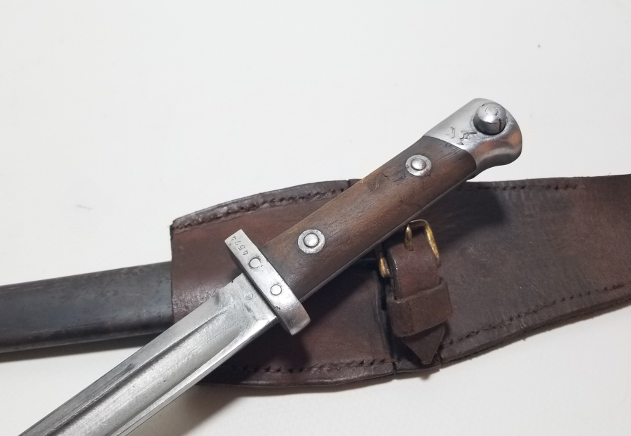 ÜZERİ OSMANLICA DAMGALI 1. DÜNYA SAVAŞI DÖNEMİ ÇOK NADİR SUBAY SÜNGÜSÜ