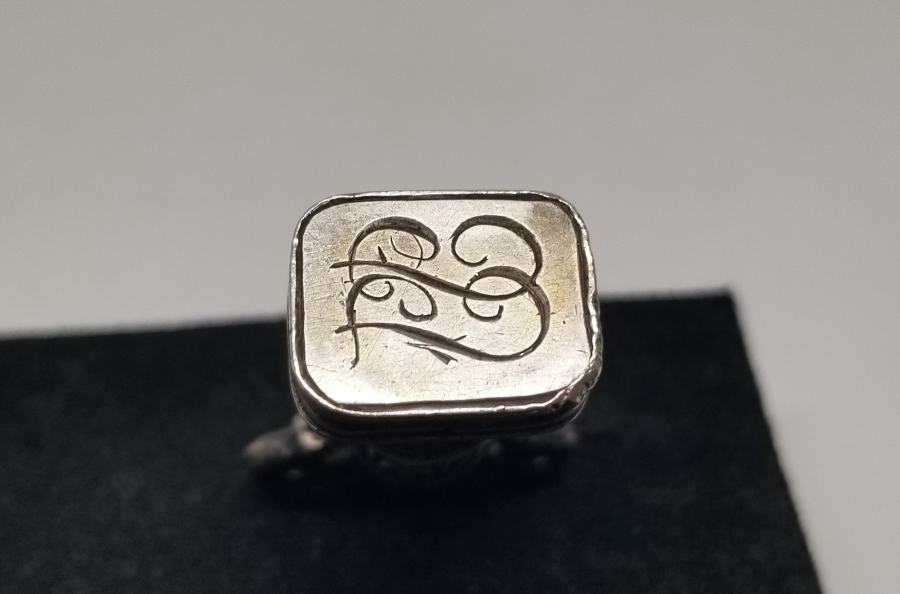 OSMANLI DÖNEMİ LEVANTEN GÜMÜŞ MUM MÜHRÜ