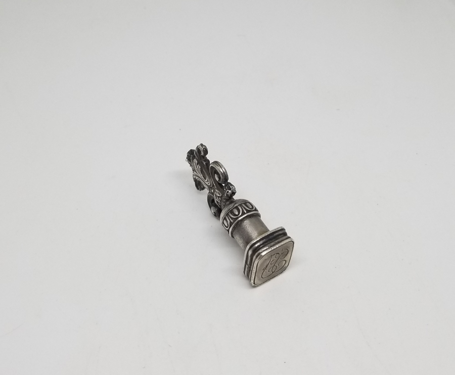 OSMANLI DÖNEMİ LEVANTEN GÜMÜŞ MUM MÜHRÜ