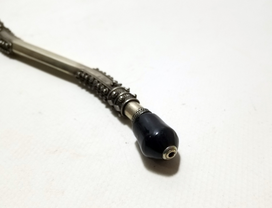 OSMANLI DÖNEMİ GÜHERZE İŞÇİLİKLİ BÜYÜK BOY SİGARA AĞIZLIĞI