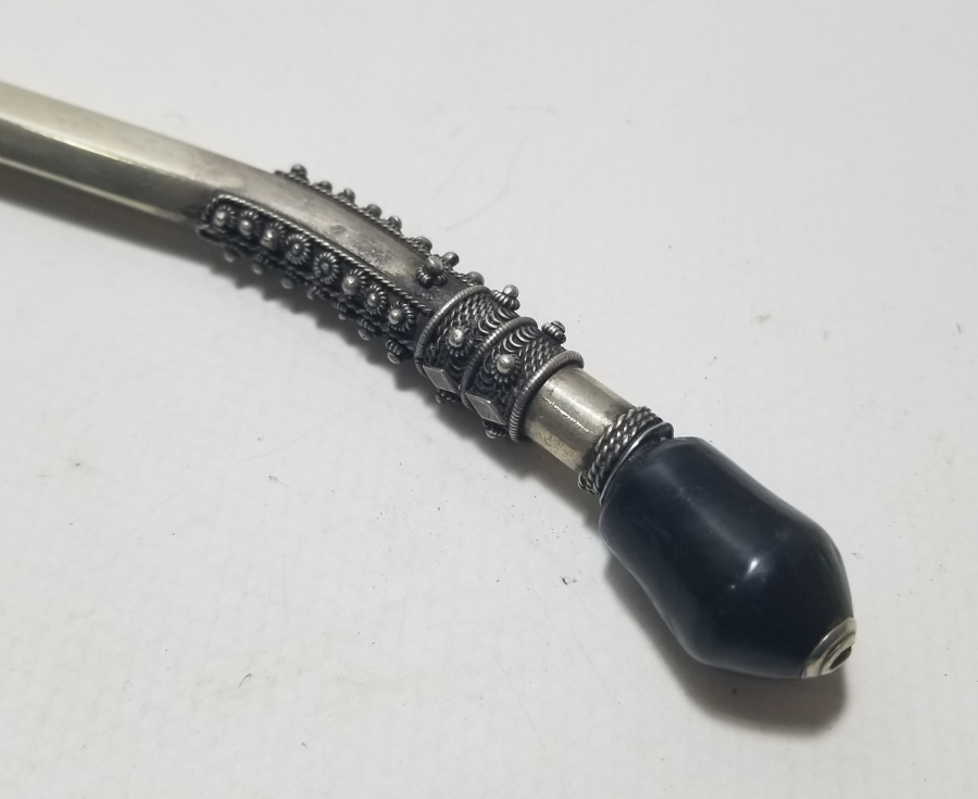 OSMANLI DÖNEMİ GÜHERZE İŞÇİLİKLİ BÜYÜK BOY SİGARA AĞIZLIĞI