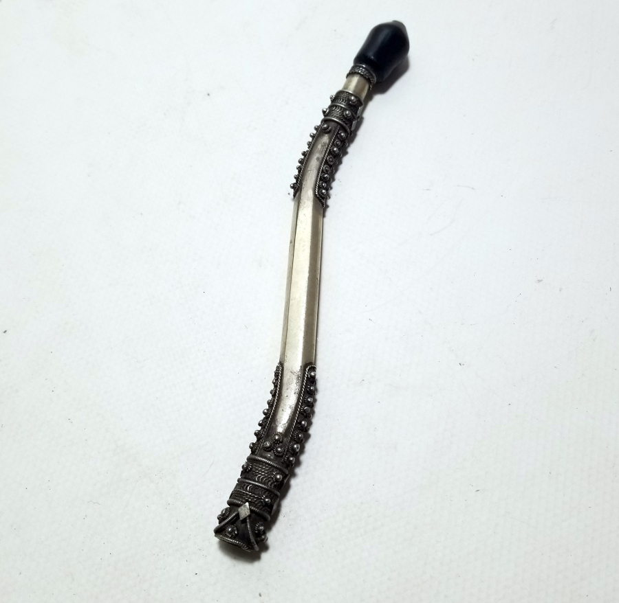 OSMANLI DÖNEMİ GÜHERZE İŞÇİLİKLİ BÜYÜK BOY SİGARA AĞIZLIĞI