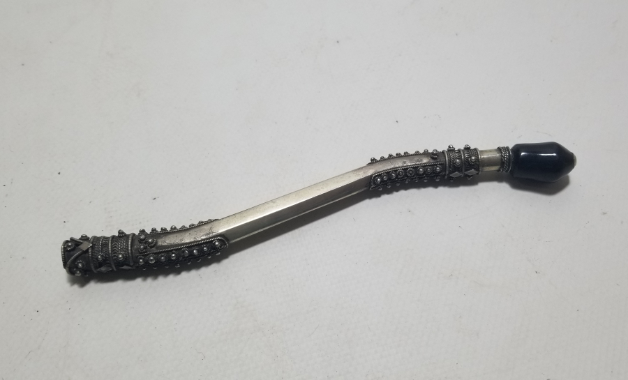 OSMANLI DÖNEMİ GÜHERZE İŞÇİLİKLİ BÜYÜK BOY SİGARA AĞIZLIĞI