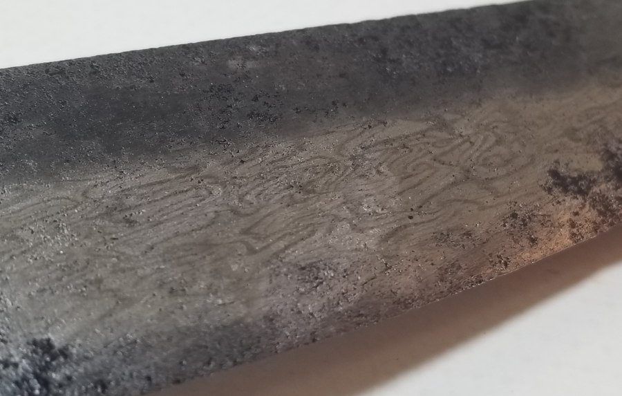 OSMANLI DÖNEMİ DAMASGUS ÇELİĞİ NADİR YATAĞAN KILICI