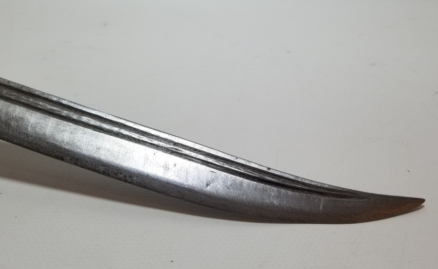 ÜZERİ USTA DAMGALI VE OSMANLICA YAZILI KARADENİZ KOLTUKALTI KAMASI