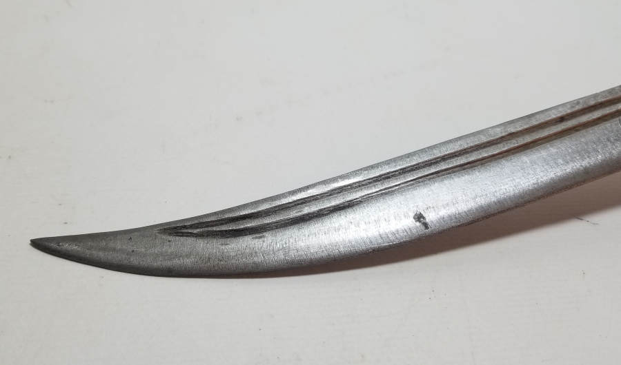 ÜZERİ USTA DAMGALI VE OSMANLICA YAZILI KARADENİZ KOLTUKALTI KAMASI