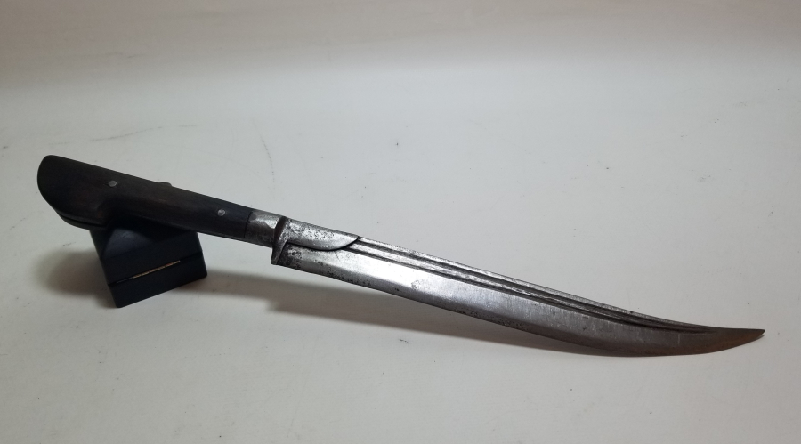 ÜZERİ USTA DAMGALI VE OSMANLICA YAZILI KARADENİZ KOLTUKALTI KAMASI