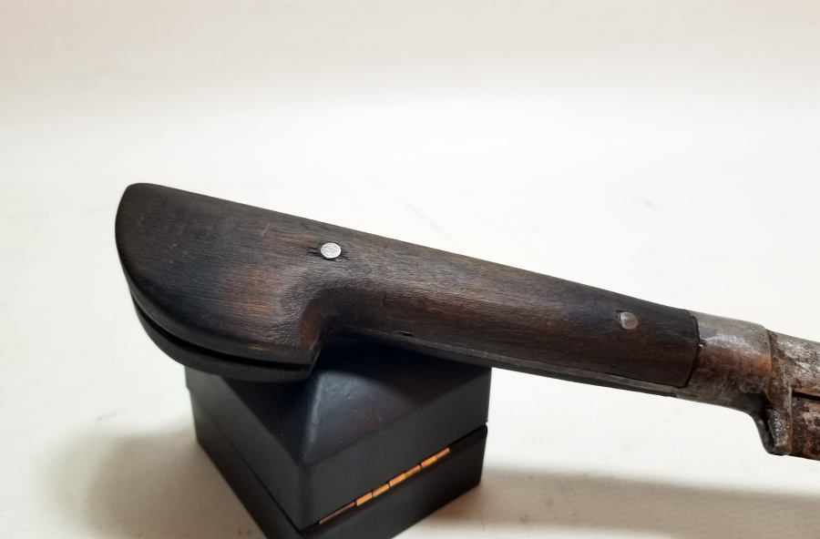 ÜZERİ USTA DAMGALI VE OSMANLICA YAZILI KARADENİZ KOLTUKALTI KAMASI