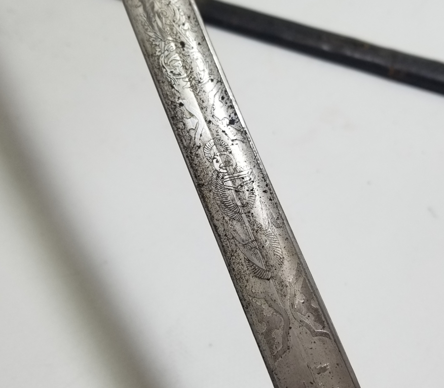 KEMİK SAPLI ÇOK NADİR OSMANLI DENİZCİ PAŞA KILICI