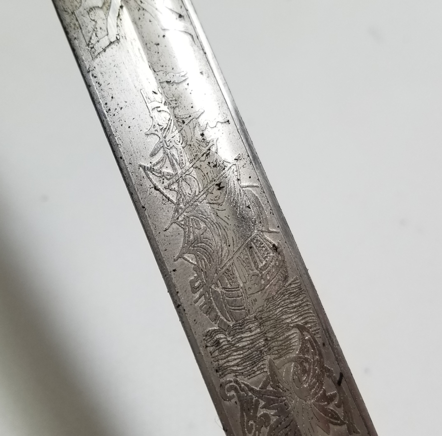 KEMİK SAPLI ÇOK NADİR OSMANLI DENİZCİ PAŞA KILICI