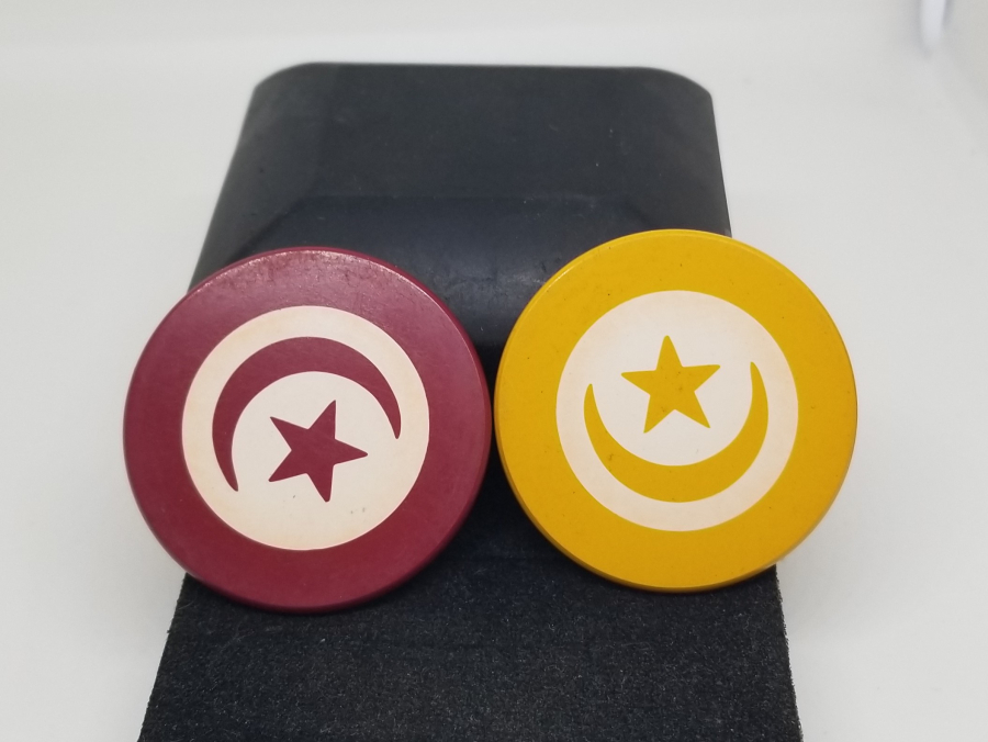 2 ADET OSMANLI KUMAR JETONU