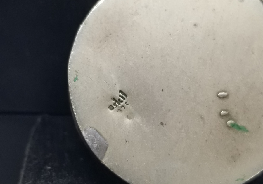 ABDÜLMECİD HAN DÖNEMİ BAKIR PARADAN YAPILMIŞ GÜMÜŞ ÇERÇEVELİ KOLYE - KOLYE UCU