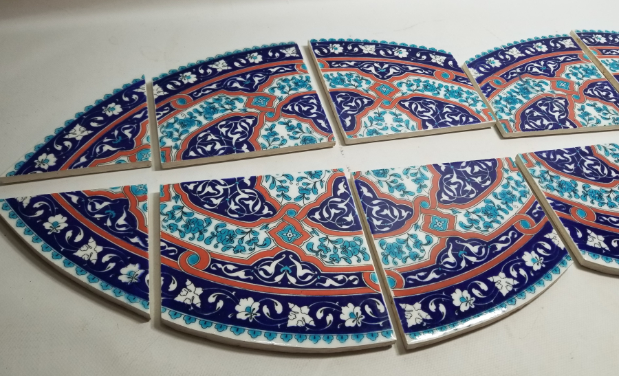 ÖZEL YAPIM BÜYÜK BOY KÜTAHYA DUVAR KAROSU