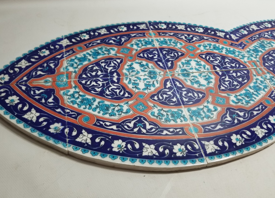 ÖZEL YAPIM BÜYÜK BOY KÜTAHYA DUVAR KAROSU