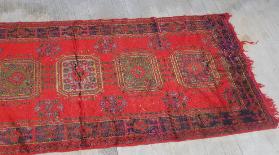 OSMANLI DÖNEMİ EL DOKUMA HALI YOLLUK