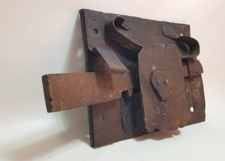 OSMANLI DÖNEMİ EL İŞİ BÜYÜK BOY NADİR KİLİSE KAPI KİLİDİ