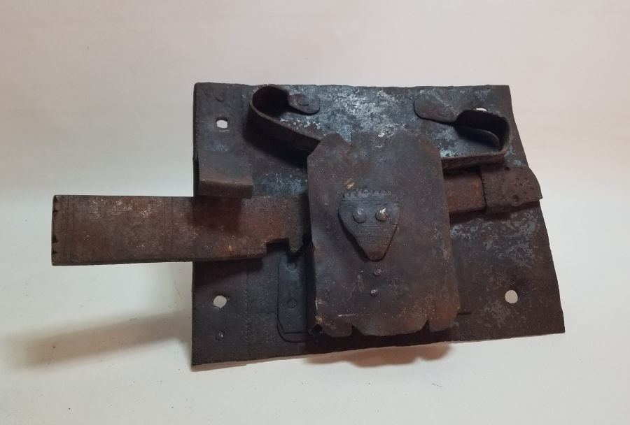 OSMANLI DÖNEMİ EL İŞİ BÜYÜK BOY NADİR KİLİSE KAPI KİLİDİ