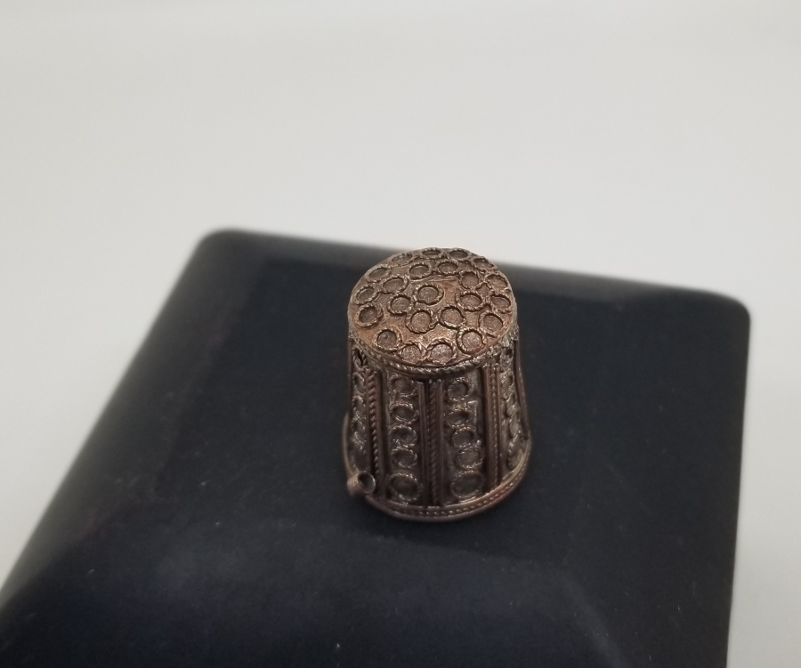 GÜHERZE İŞÇİLİKLİ OSMANLI DÖNEMİ GÜMÜŞ TERZİ YÜKSÜĞÜ