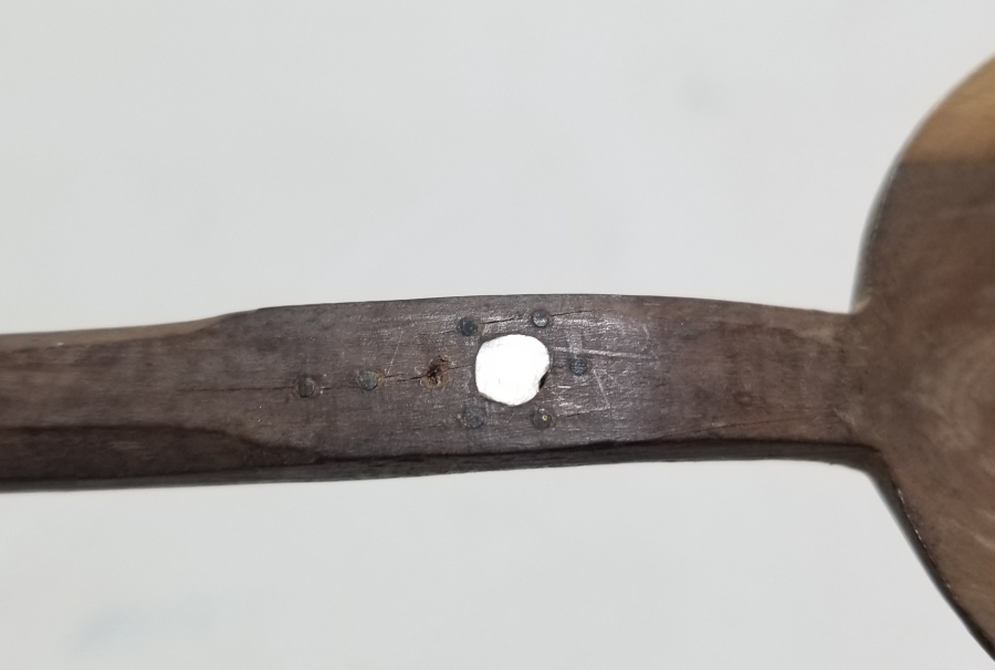 ÜZERİ SEDEF ÇAKMA İŞÇİLİKLİ OSMANLI DÖNEMİ TEKKE İŞİ HOŞAF KAŞIĞI