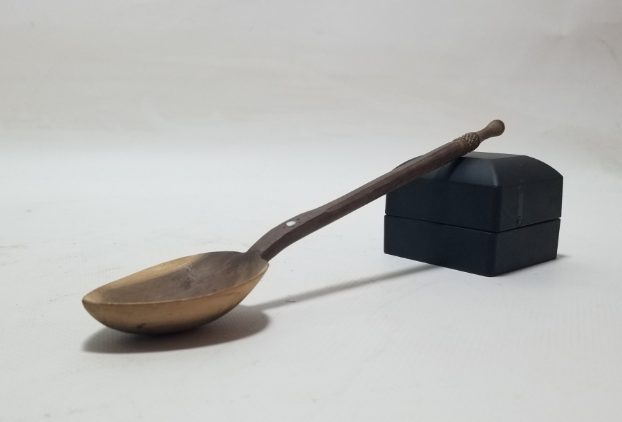 ÜZERİ SEDEF ÇAKMA İŞÇİLİKLİ OSMANLI DÖNEMİ TEKKE İŞİ HOŞAF KAŞIĞI