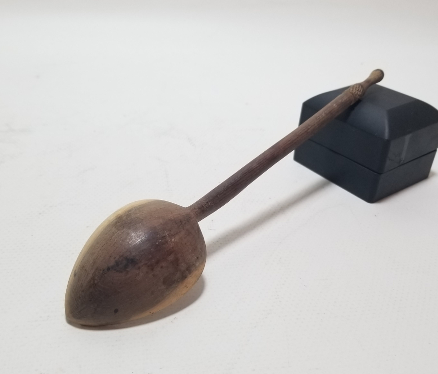 ÜZERİ SEDEF ÇAKMA İŞÇİLİKLİ OSMANLI DÖNEMİ TEKKE İŞİ HOŞAF KAŞIĞI