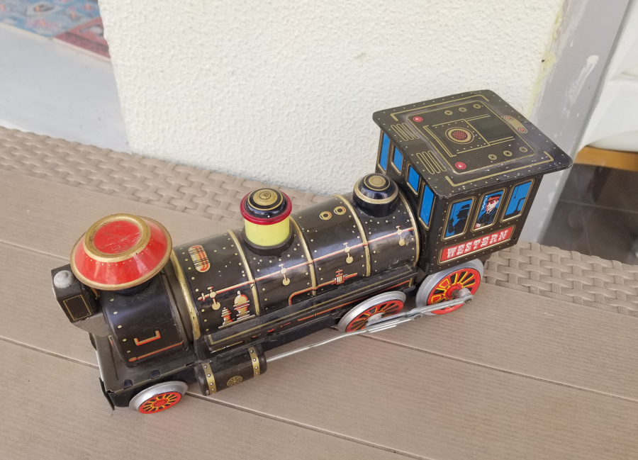 ANTİKA METAL OYUNCAK TREN