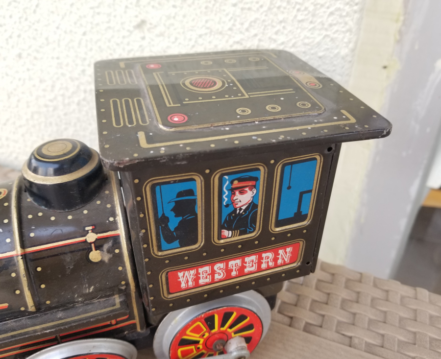 ANTİKA METAL OYUNCAK TREN