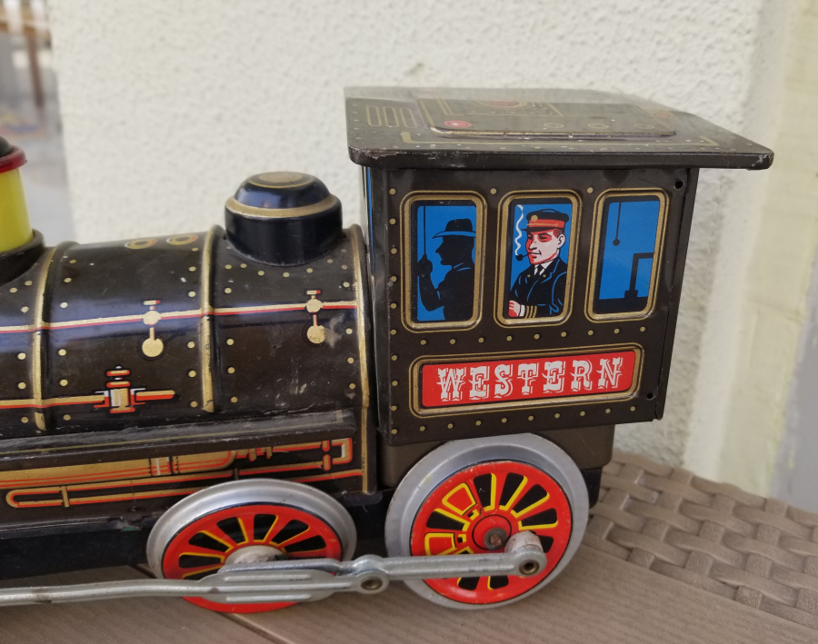 ANTİKA METAL OYUNCAK TREN