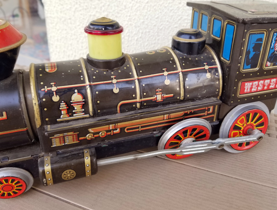 ANTİKA METAL OYUNCAK TREN