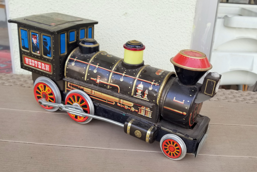 ANTİKA METAL OYUNCAK TREN