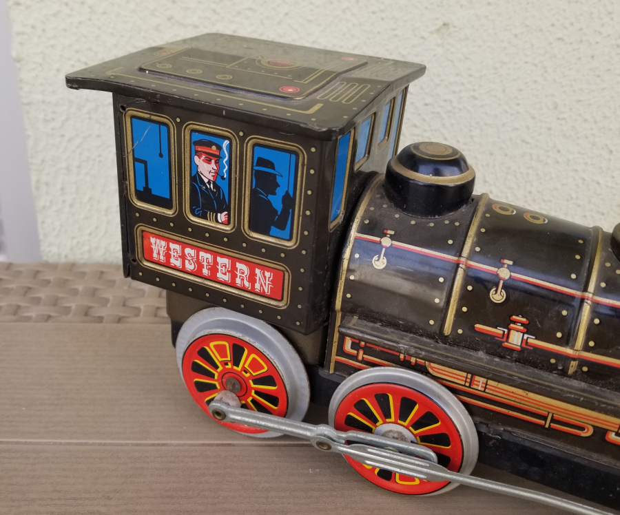 ANTİKA METAL OYUNCAK TREN