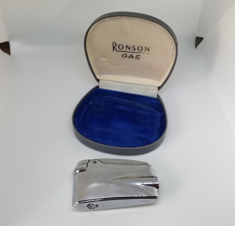 ORİJİNAL KUTUSUNDA ANTİKA RONSON ÇAKMAK