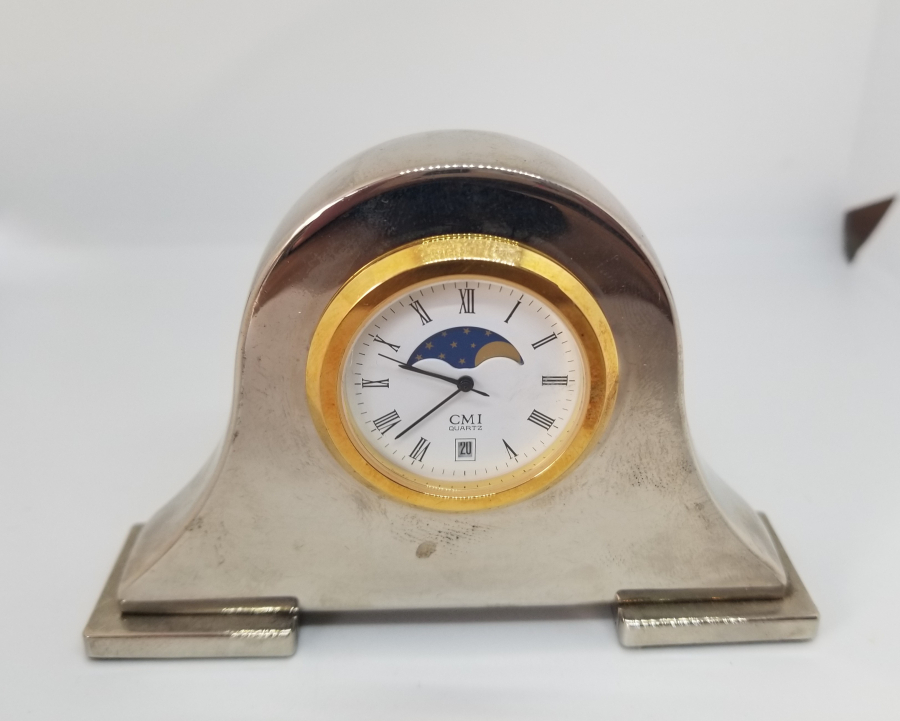 ANTİKA TAKVİMLİ MASA SAATİ