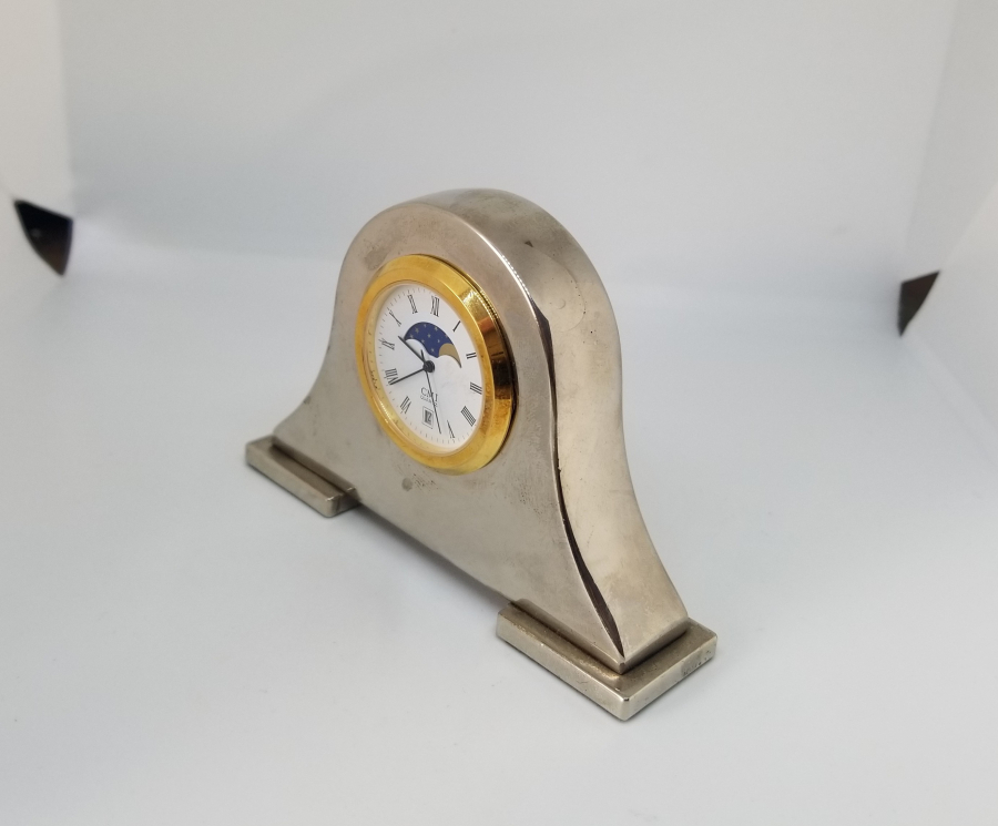 ANTİKA TAKVİMLİ MASA SAATİ