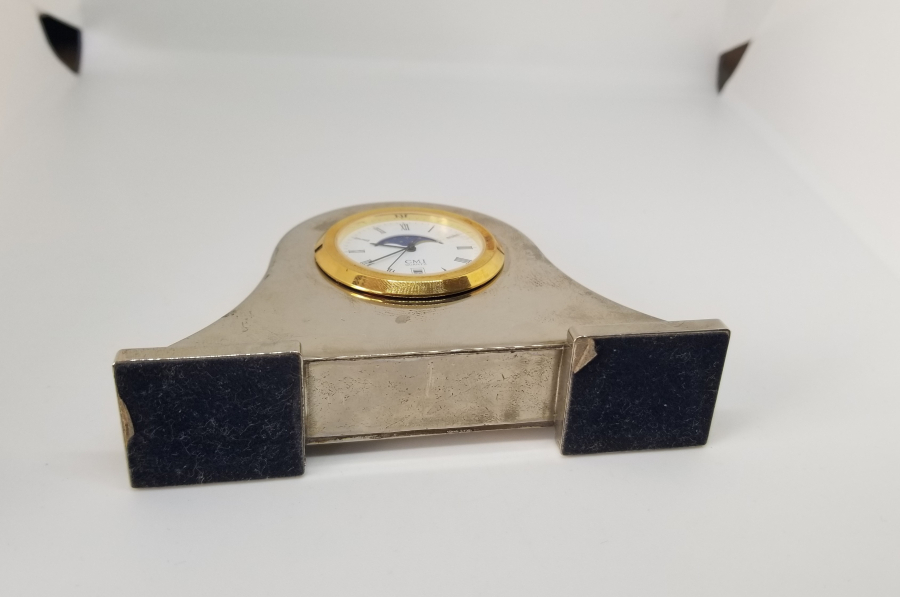 ANTİKA TAKVİMLİ MASA SAATİ