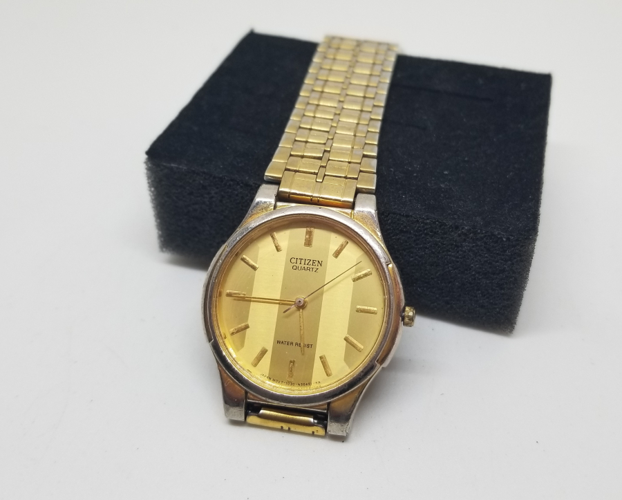 CITIZEN MARKA ALTIN KAPLAMA KOL SAATİ