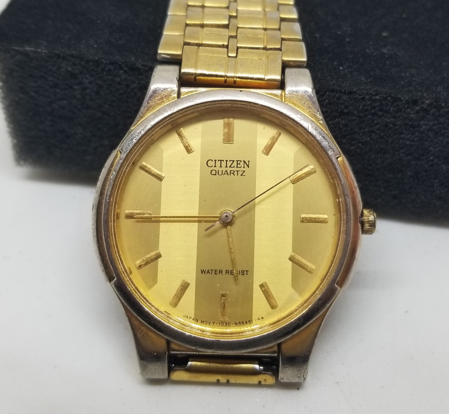 CITIZEN MARKA ALTIN KAPLAMA KOL SAATİ