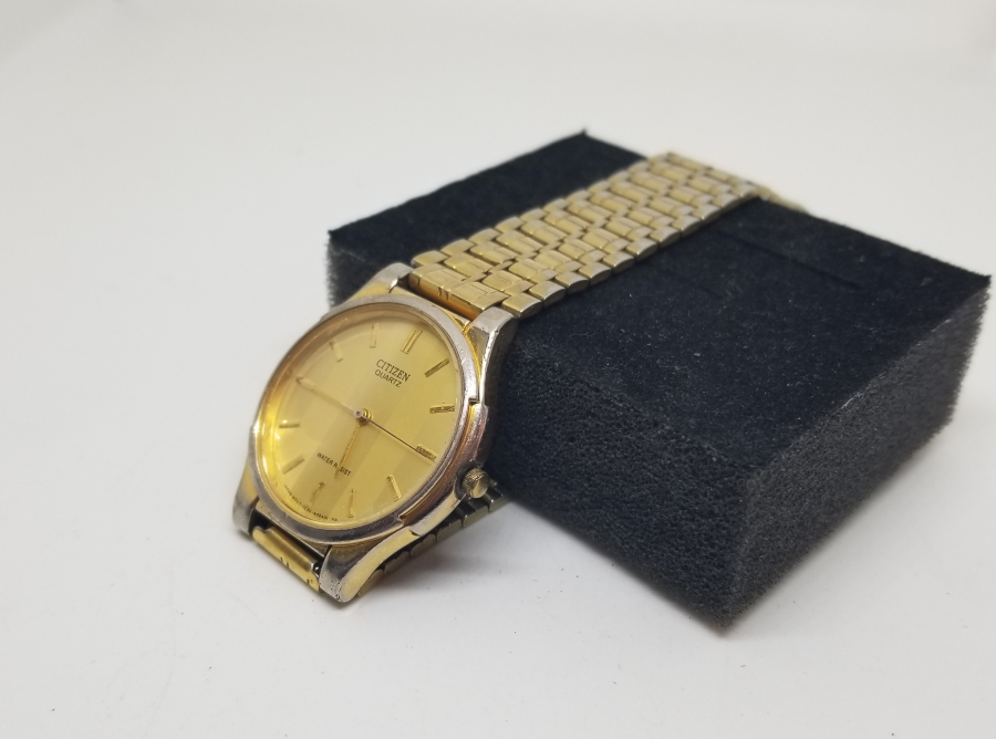 CITIZEN MARKA ALTIN KAPLAMA KOL SAATİ