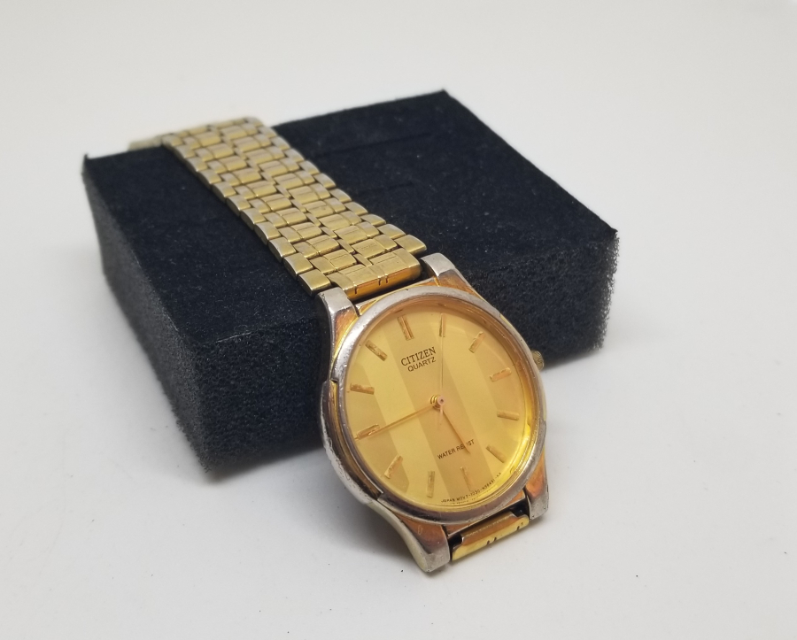 CITIZEN MARKA ALTIN KAPLAMA KOL SAATİ