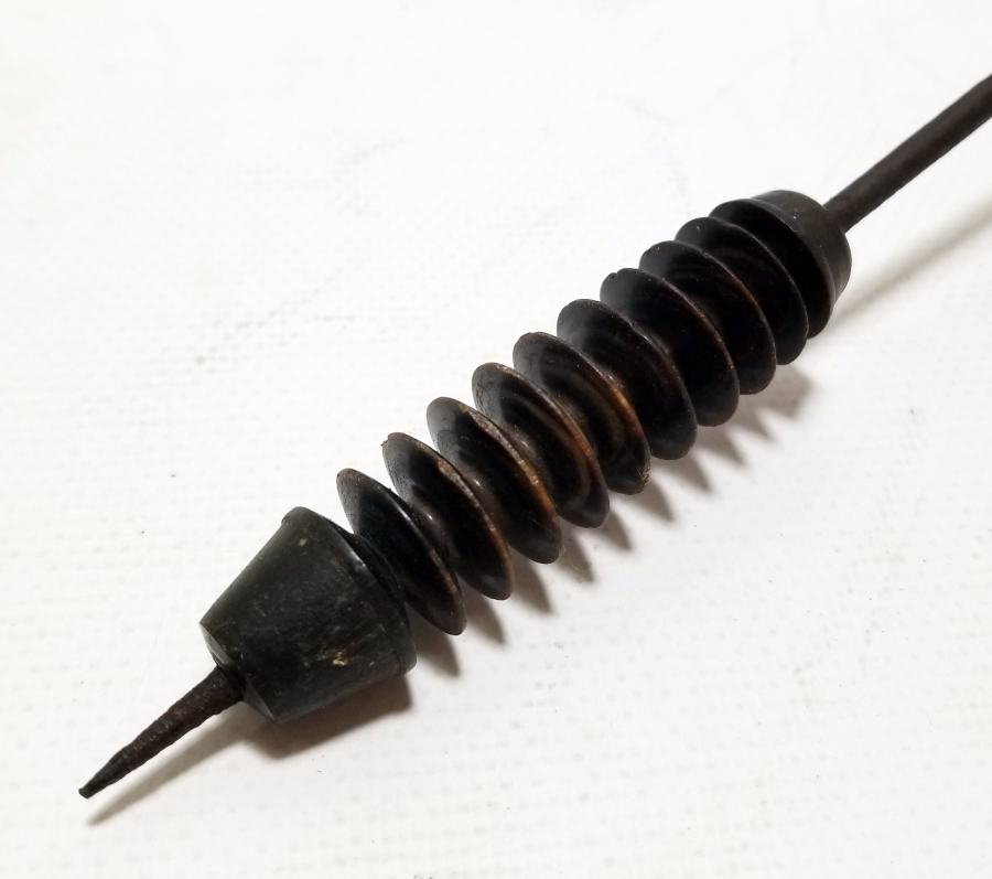 OSMANLI DÖNEMİ NADİR TİPTE ÜST KISMI BOYNUZ RUFAİ ŞİŞİ