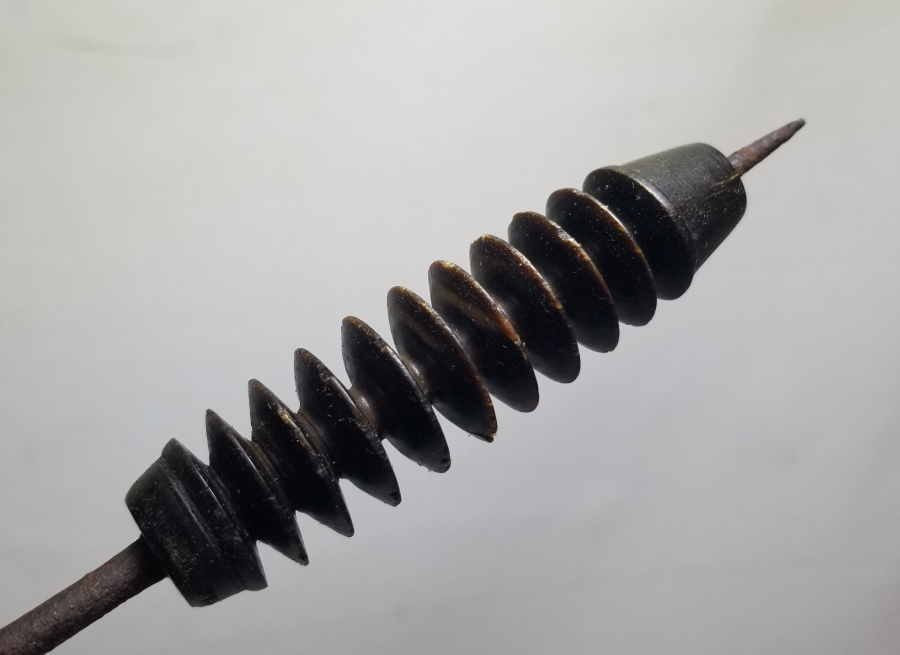 OSMANLI DÖNEMİ NADİR TİPTE ÜST KISMI BOYNUZ RUFAİ ŞİŞİ