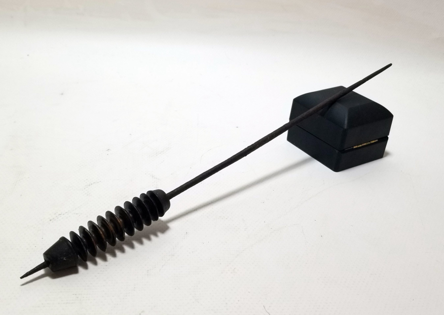 OSMANLI DÖNEMİ NADİR TİPTE ÜST KISMI BOYNUZ RUFAİ ŞİŞİ