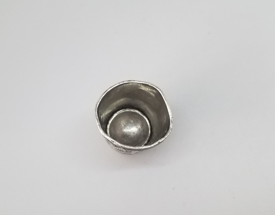 OSMANLI DÖNEMİ SAVATLI GÜMÜŞ TERZİ YÜKSÜĞÜ