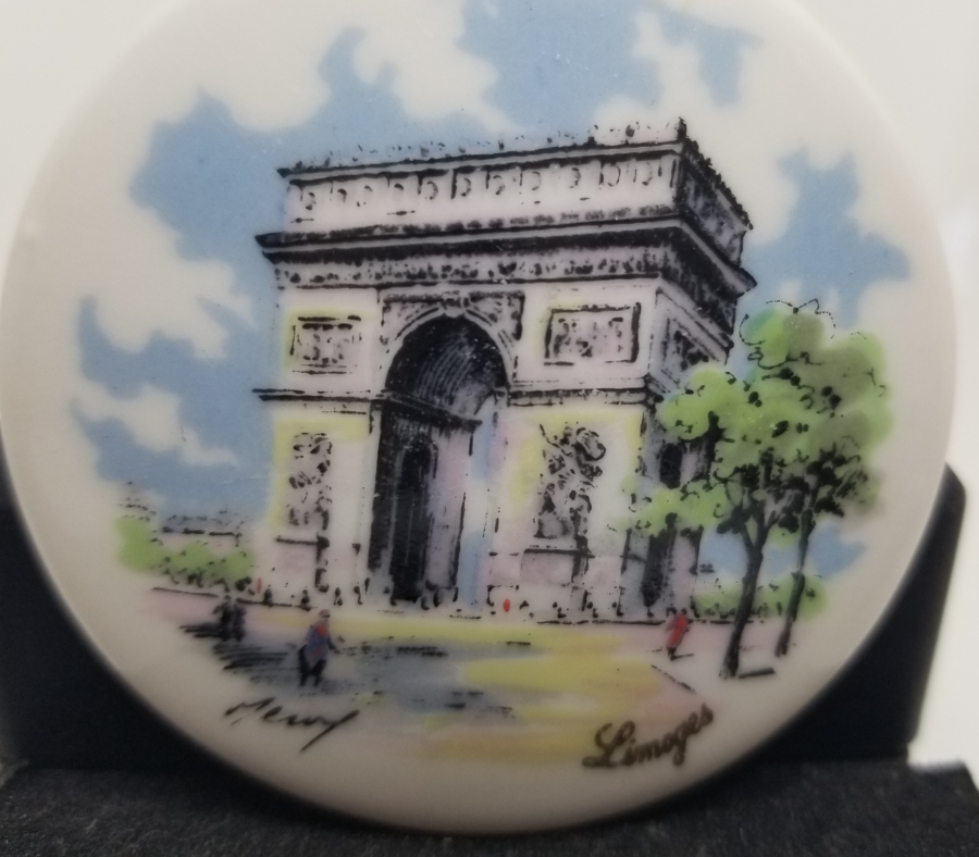 İSTANBUL ÜNİVERSİTESİ GİRİŞİ GÖRSELLİ SANATÇI İMZALI ÖZEL YAPIM LİMOGES DUVAR TABAĞI