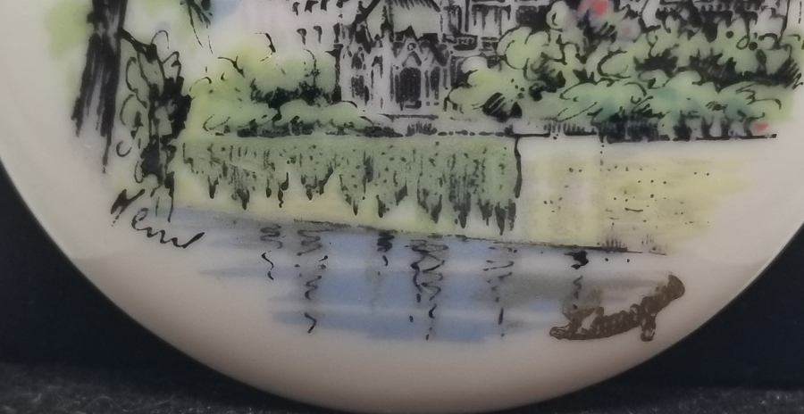 ANTİKA PORSELEN LİMOGES DUVAR TABAĞI