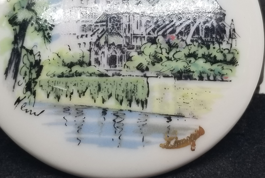 ANTİKA PORSELEN LİMOGES DUVAR TABAĞI