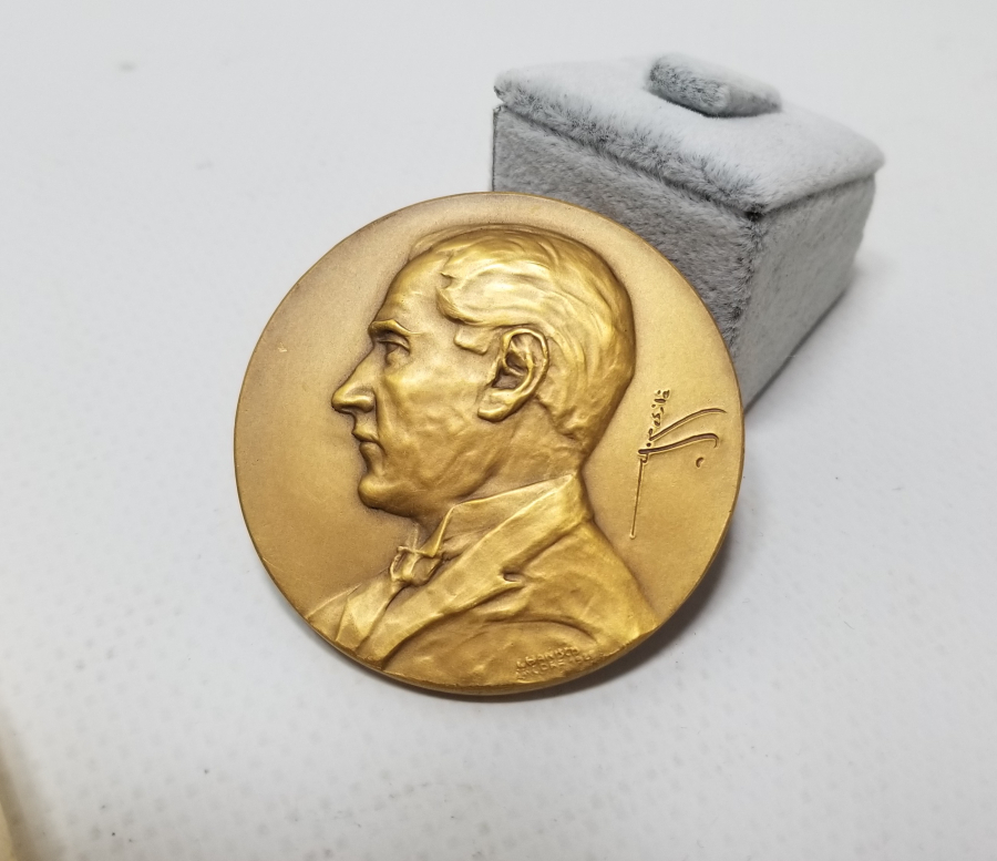OSMANLICA GAZİ MUSTAFA KEMAL İMZALI BÜYÜK BOY ATATÜRK MADALYON